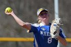 Softball vs JWU  Wheaton College Softball vs Johnson & Wales University. - Photo By: KEITH NORDSTROM : Wheaton, Softball, JWU